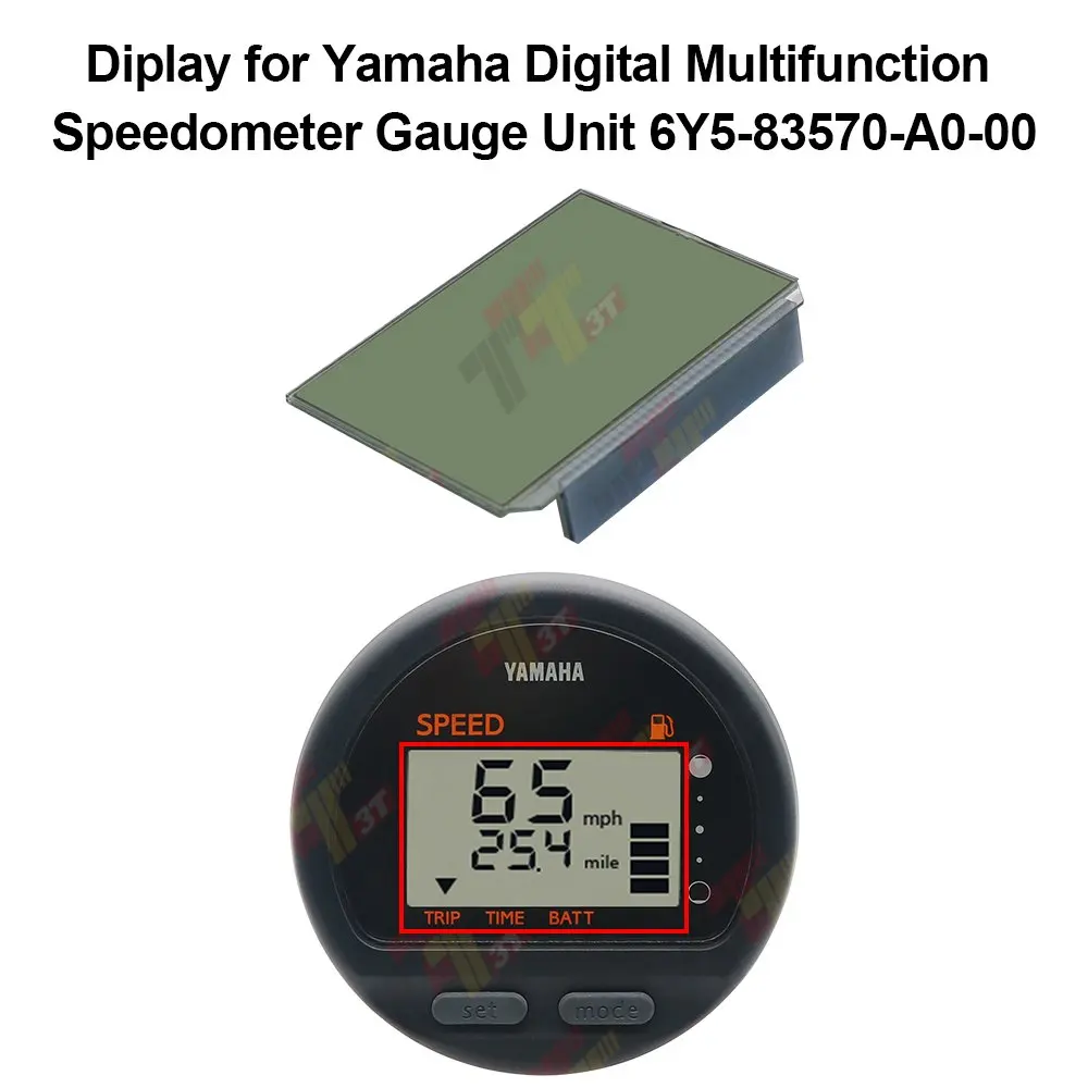 

Dashboard LCD Display for Yamaha Digital Multifunction Speedometer Gauge Unit 6Y5-83570-A0-00