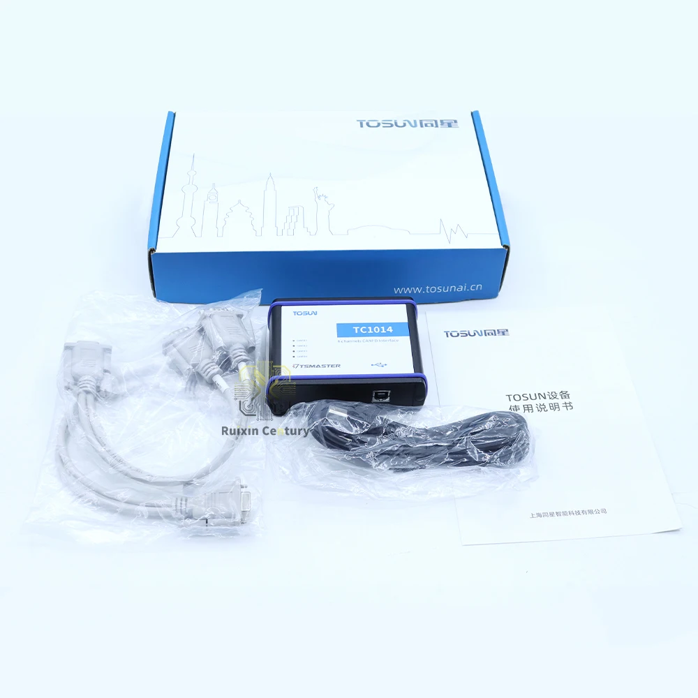 FOR TOSUN TC1014 TC1014PRO TC1016P TC1017 TC1018 card 4 Channel CANFD USB Bus Message Analysis Automotive Interface Test Tool