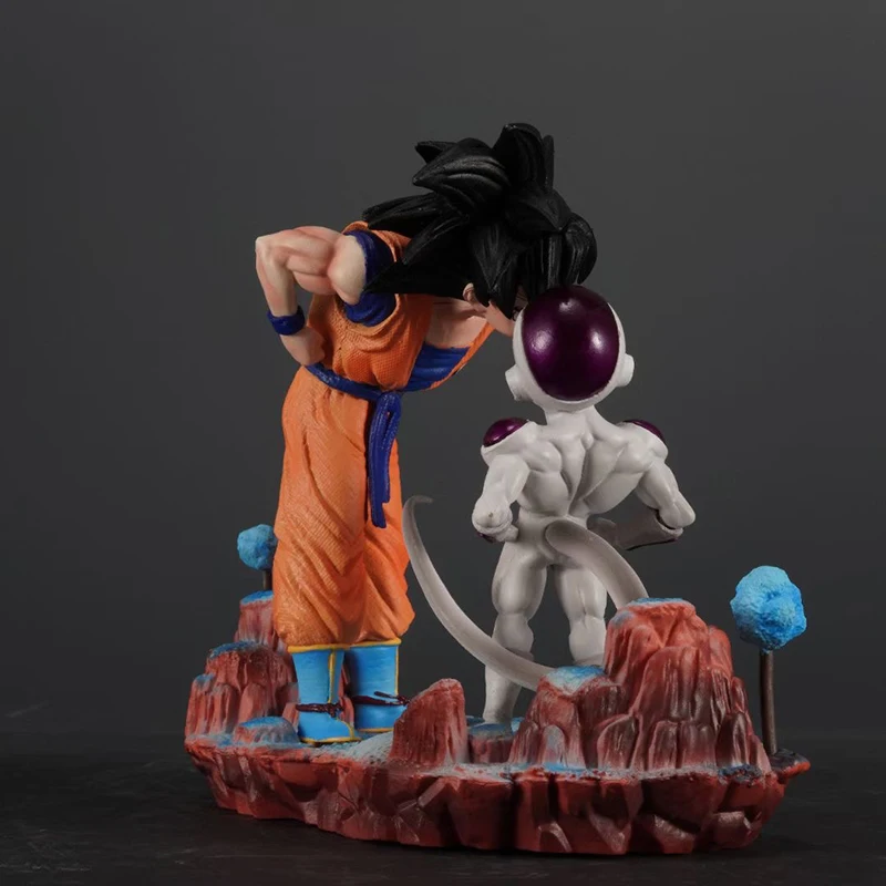 Anime Dragon Ball Z Frieza Vs Son Goku Beeldje 15Cm Gk Pvc Actiefiguren Standbeeld Collectie Model Speelgoed Geschenken Ornamenten Standbeelden D