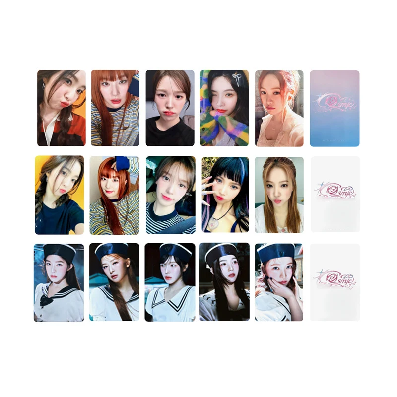 5/10Pcs Kpop Irene Joy Seulgi COSMIC Album Photocards Wendy Yeri SR Ver Selfie Lomo Cards Fashion Postcards Fans Collection Gift