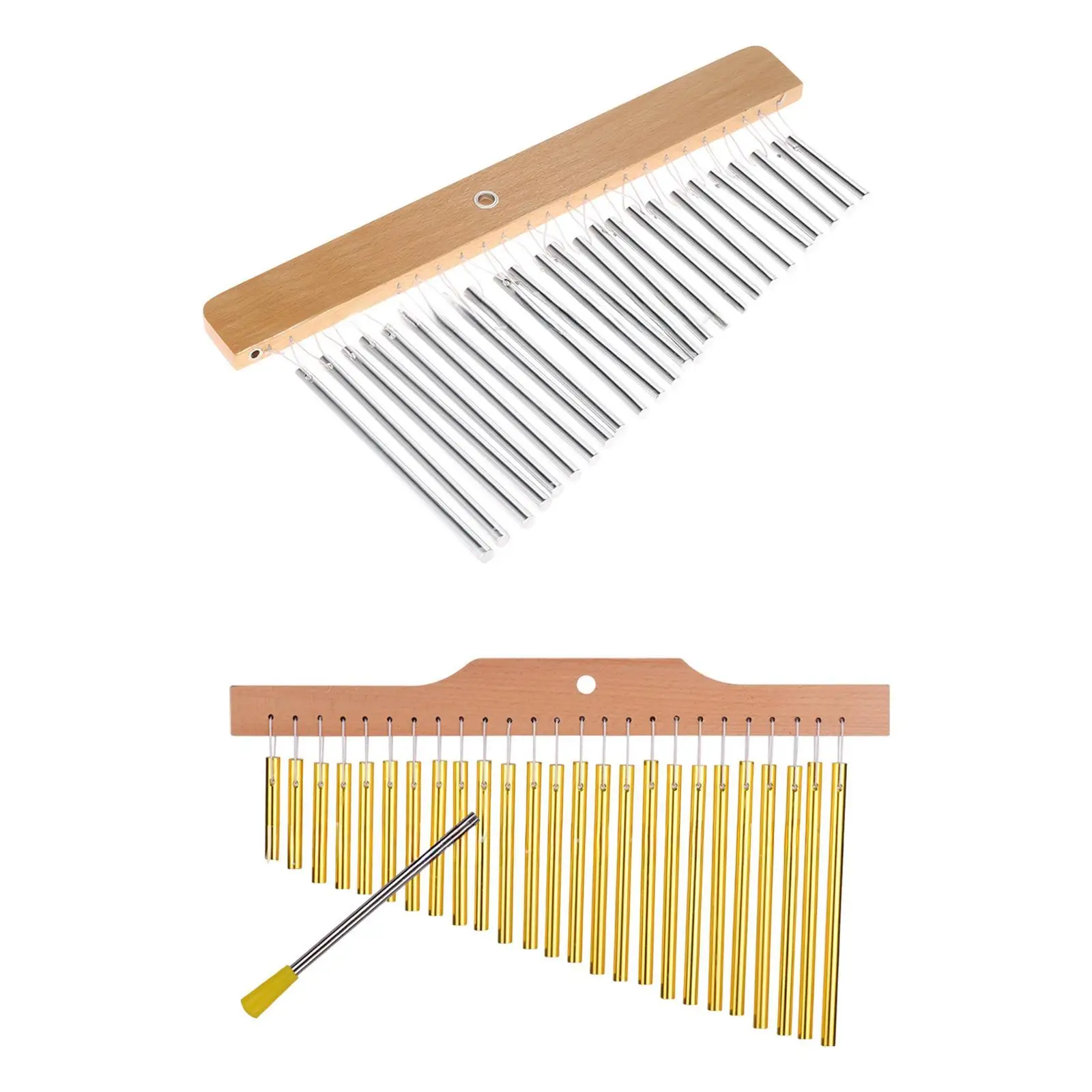 

25 Bar Chimes Percussion Music Toy Instrument Learning Portable Wind Chimes for Beginners Performance Children Adults Kids