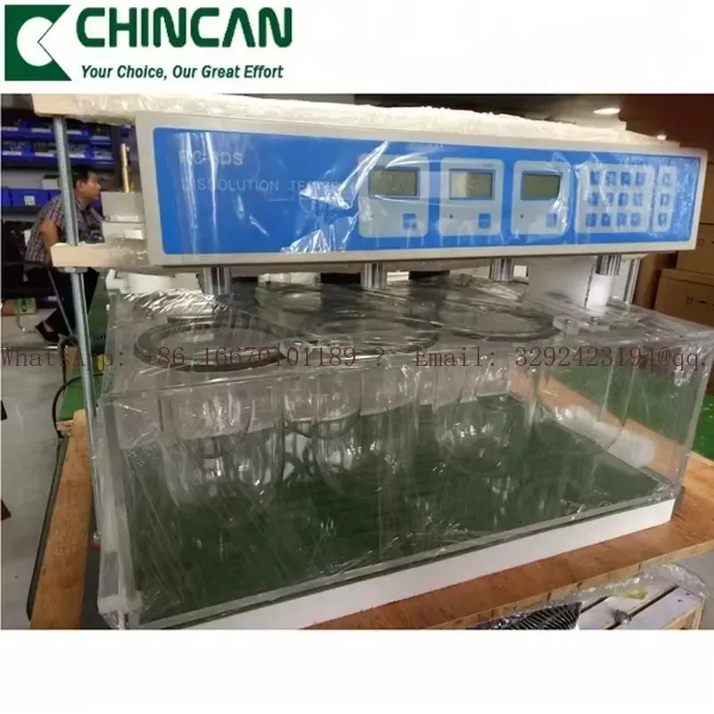 CHINCAN RC-8DS 8-Position Medical Testing Machine Tablet Dissolution Tester with Eight Vessels Eight Poles Dissolution