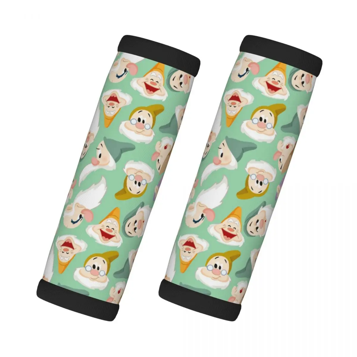 

Custom Snow White And The Seven Dwarfs Grip Handle Cover For Door Handle Suitcases Travel Accessories