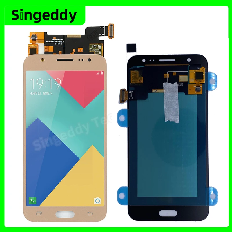 J500 LCD Display, J5 2015, Touch Screen Digitizer, Sensor Assembly, Complete Replacement Parts, J500H, J500FN, J500F, J500M