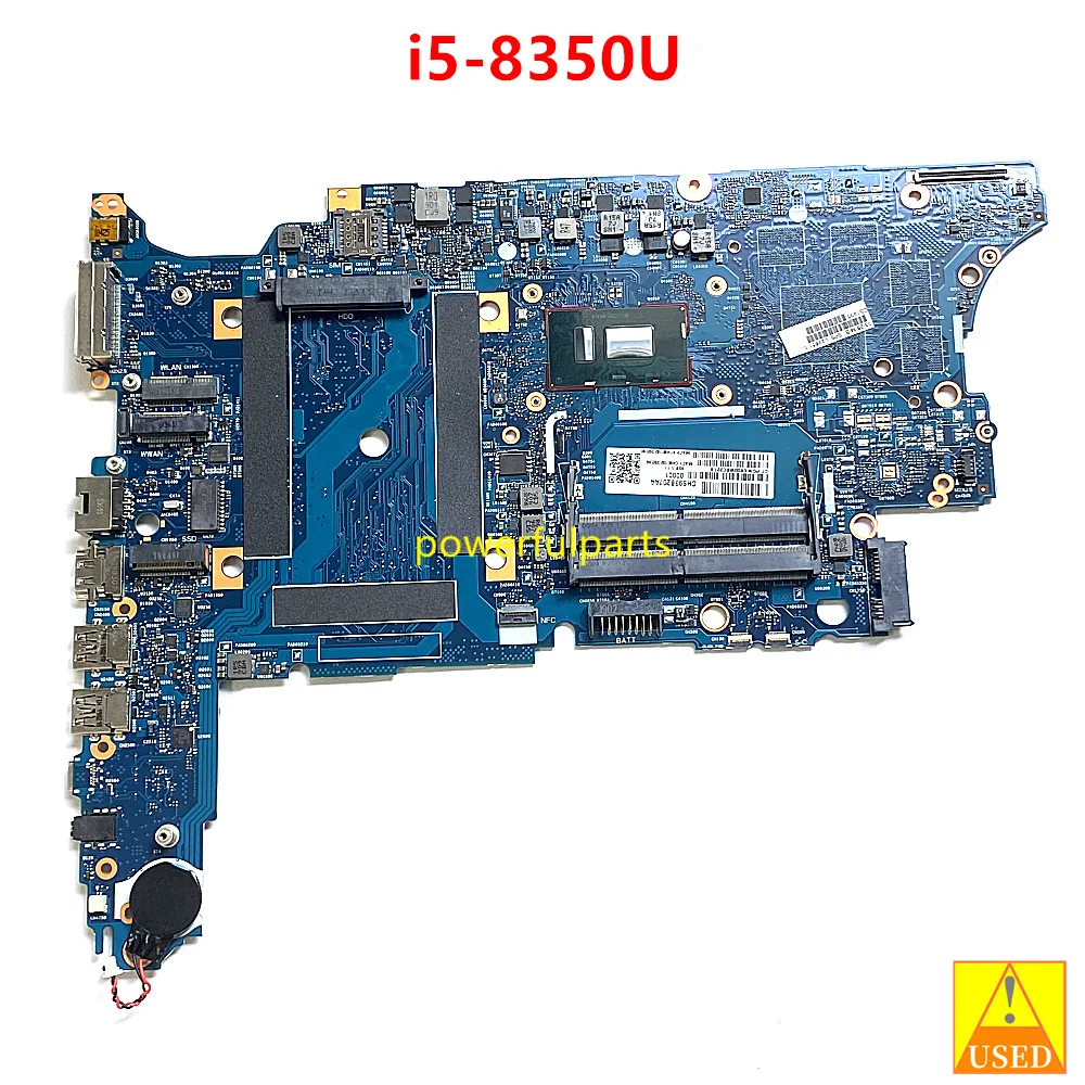 

For HP ProBook 650 G4 motherboard i5-8250u i5-8350u cpu in-built L24851-601 L24850-601 6050A2930001-MB-A01 Working Good