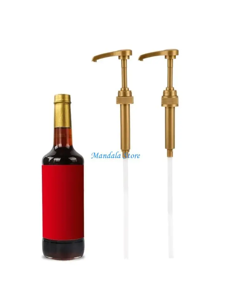 

U2JC 4pcs Coffee Syrup for 750ml Syrup Bottle Reusable Bottle Dispenser