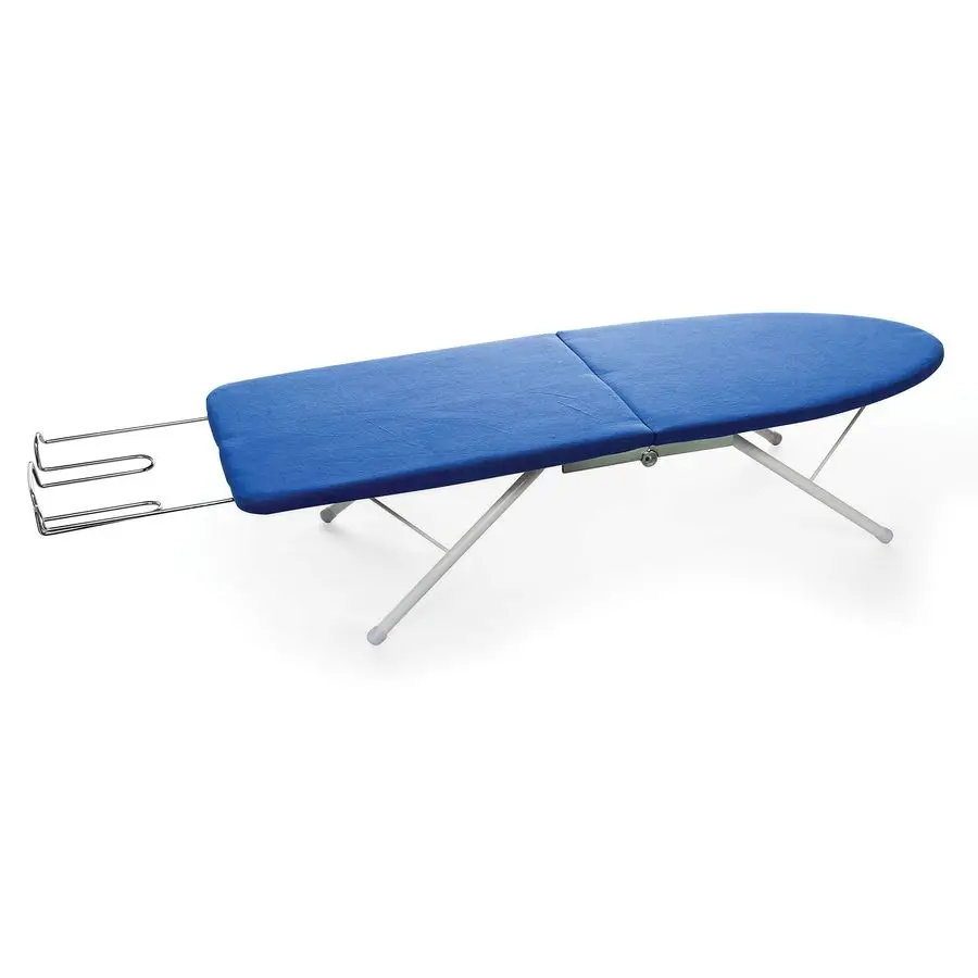 

Folding Ironing Board Easily Folds for Convenient Storage After Each Use Perfect for Traveling, RVs and Campers 43904, Blue and