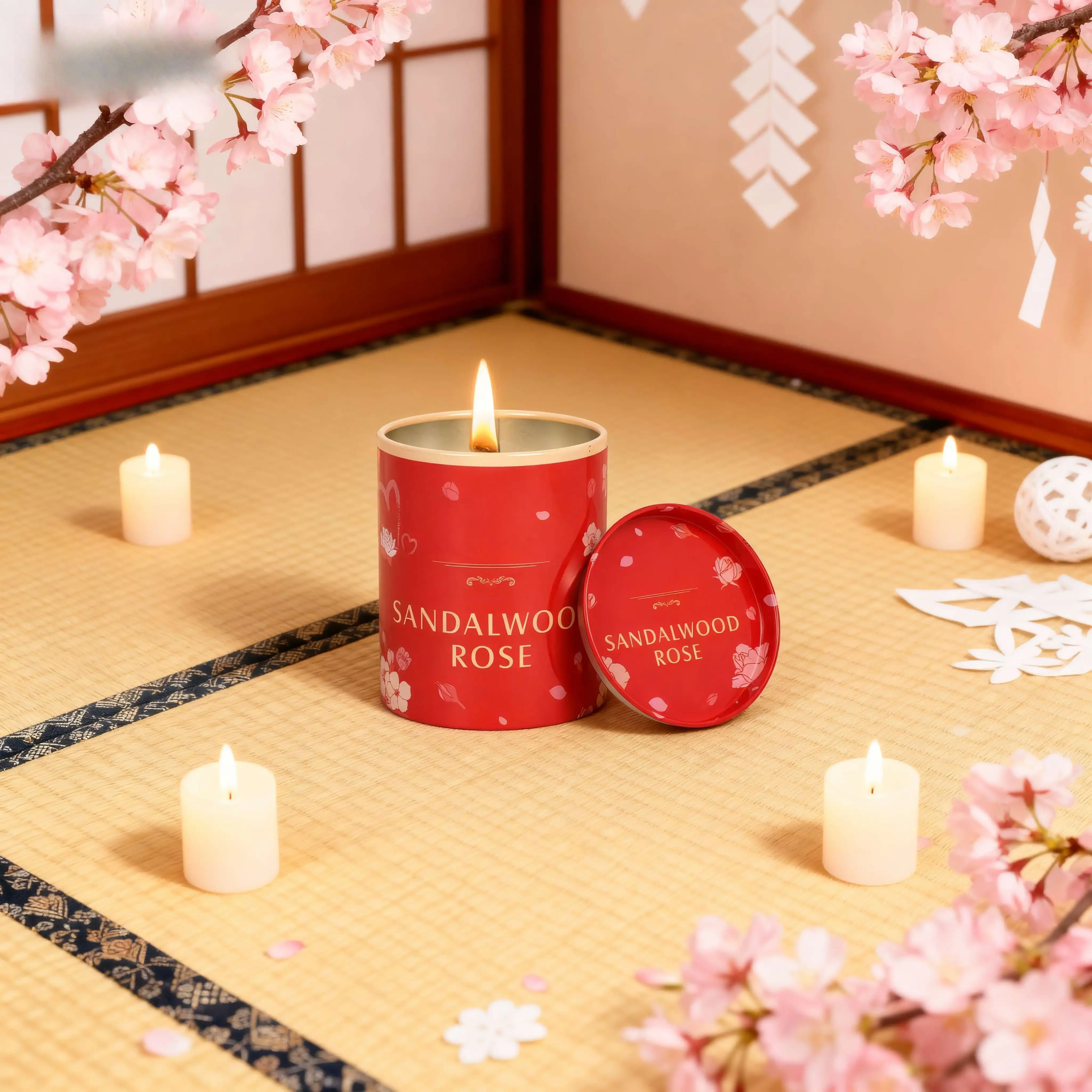 

Luxury Scented Candle Gift Set for Women Spa Bathtub Hot Spring Valentine Mother's Day Holiday Unique Home Decor with Natural