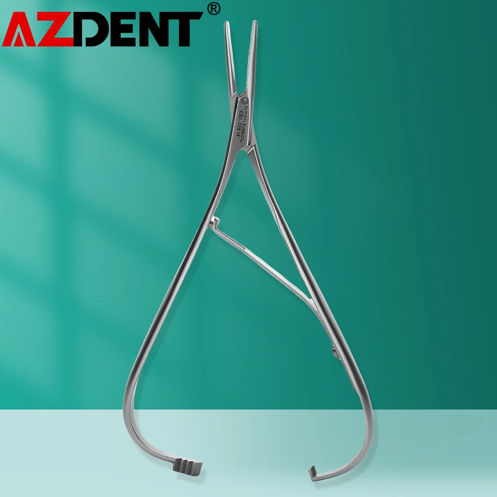 AZDENT Orthodontic Elastic Placement Ligature Ties Holder Stainless Steel Dental Laboratory Tool