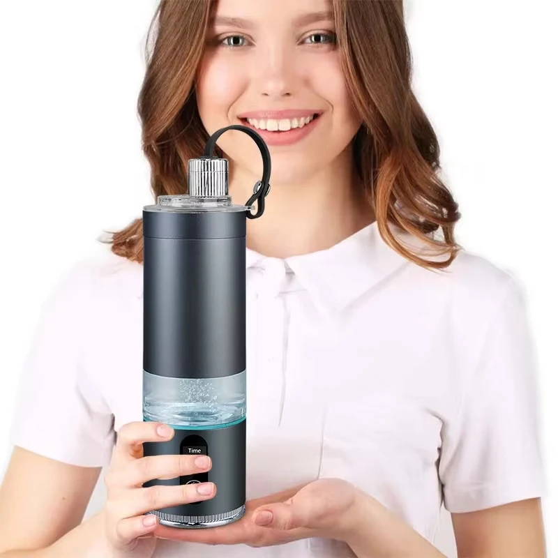 Hydrogen Water Bottle Generator, SPE & PEM Water Ionizer, Highest Concentrated Dose, Hydrogenated Water Bottle