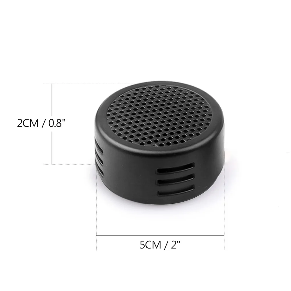 Carro Mini Dome Tweeter Alto-falante, Alto-falante, Super Power Audio, Auto Speaker Som, VA6895-2, 50 W, 2Pcs por lote