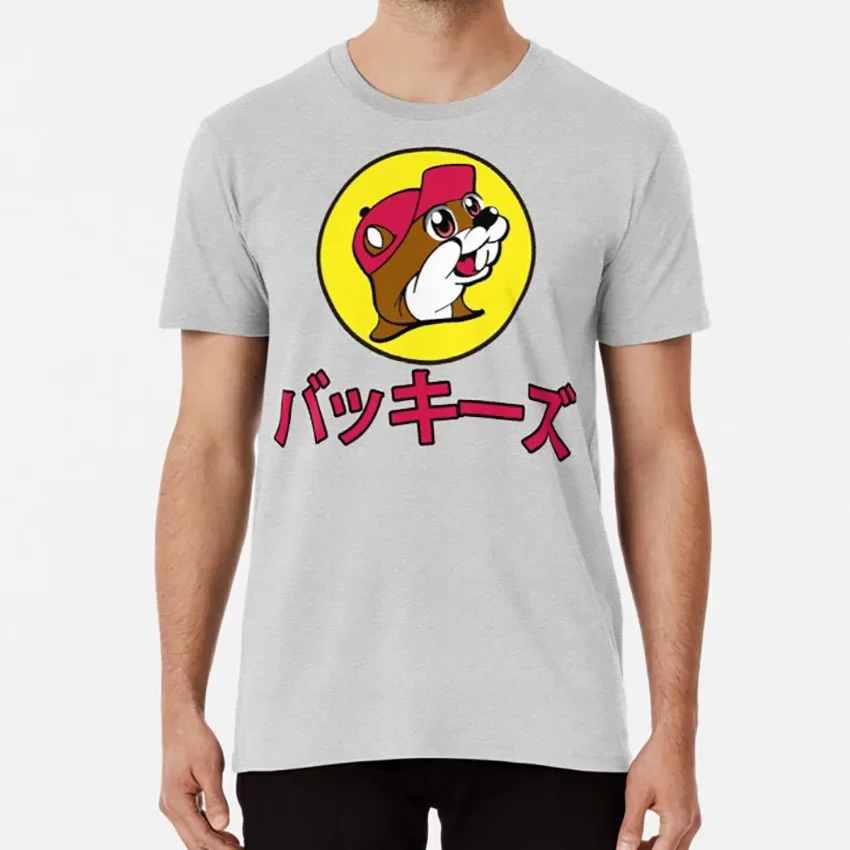 Bucees buc ees japanische ästhetische texas tankstelle buc ee's バッキーüber T-Shirt Baumwolle Neuankömmling Streetwear Casual T-Shirts
