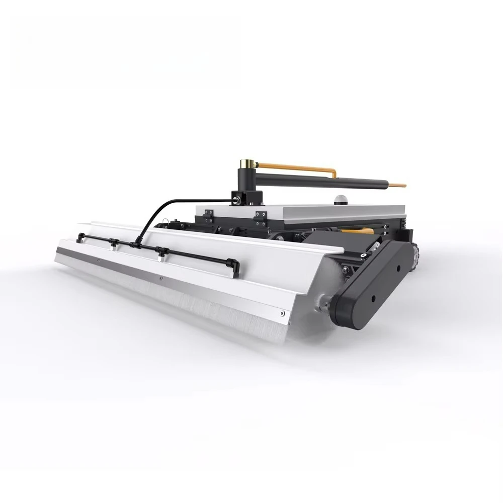 

Smart Clean Solar Panel Robot Tractor with Automatic Photovoltaic Dry Cleaning Machine and Cleaning Brush