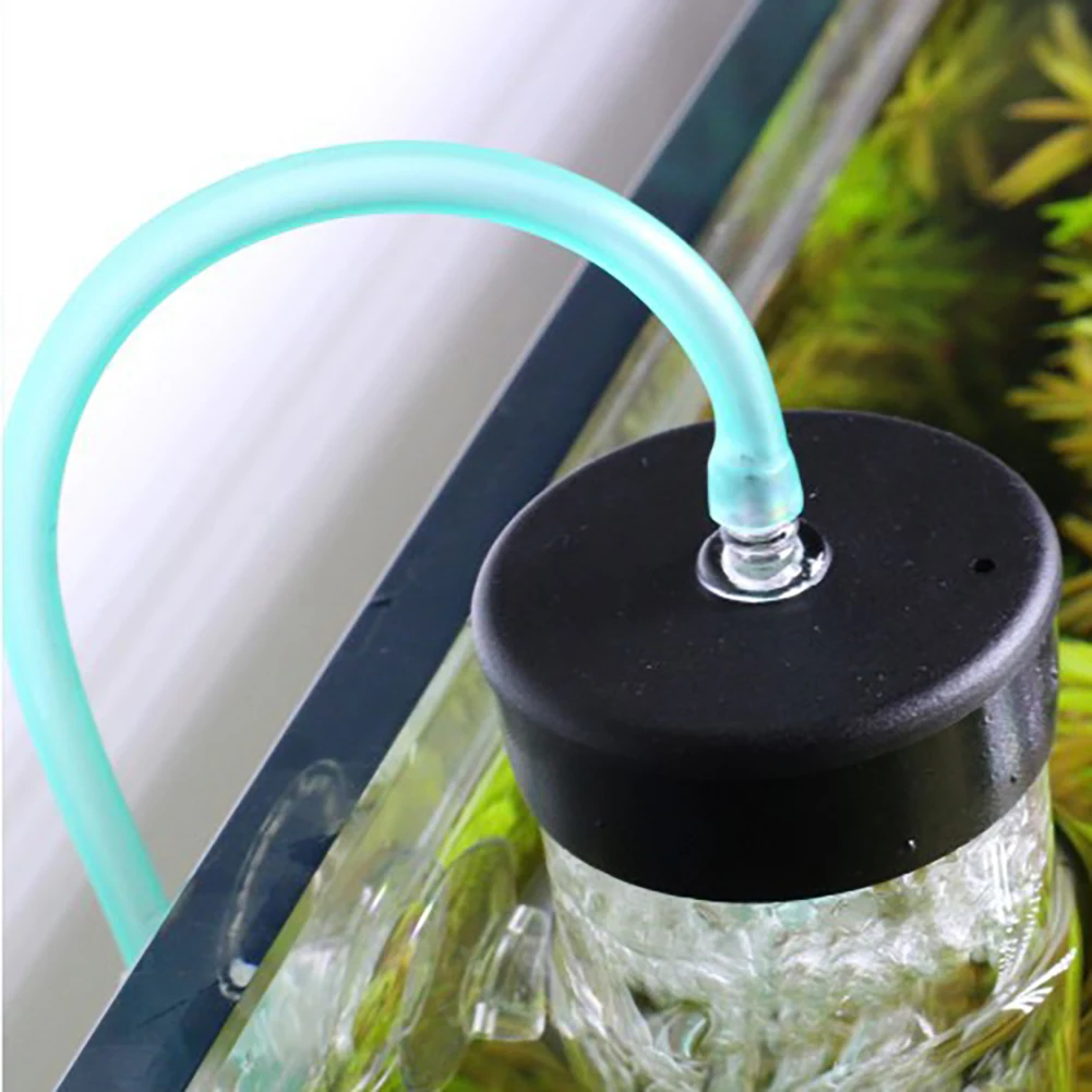 Fish Tank Air Oxygen Pump Oxygen Disintegrator Anti-splash Oxygen Disintegrator Reverse Gas Lift Filter For Home Fish Bowl