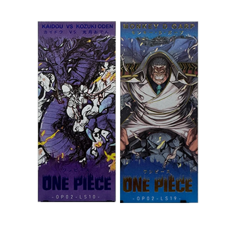 Japońskie Anime One Piece Jinbe Sanji Zoro Yanato Monkey D. Luffy Karty Kolekcjonerskie Prezenty Świąteczne Urodzinowe Zabawki dla Dzieci