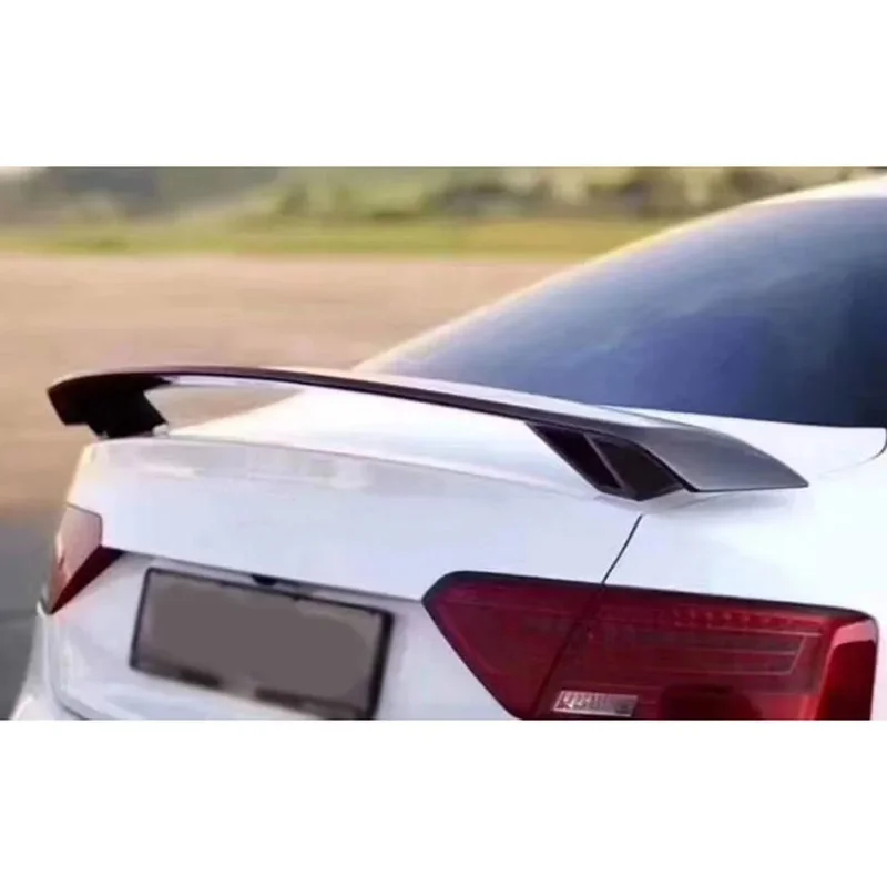 High Quality Carbon Fiber & FRP Prime Car Rear Trunk Boot Spoiler Lip Wings, Universal Vehicle Exterior Styling Tuning Accessori