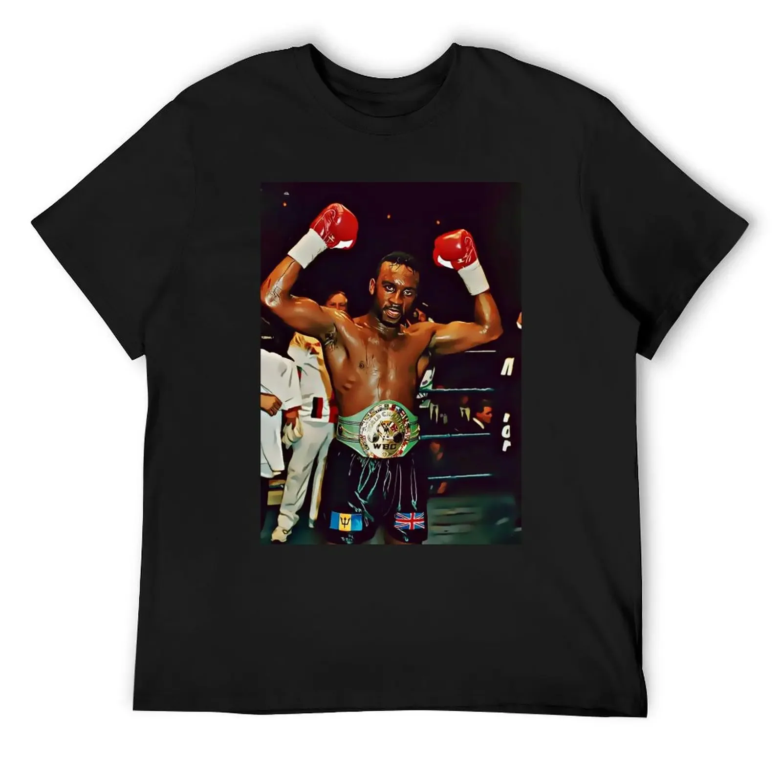 

Nigel Benn - The Dark Destroyer T-Shirt summer clothes blue lock korean fashion mens t shirt
