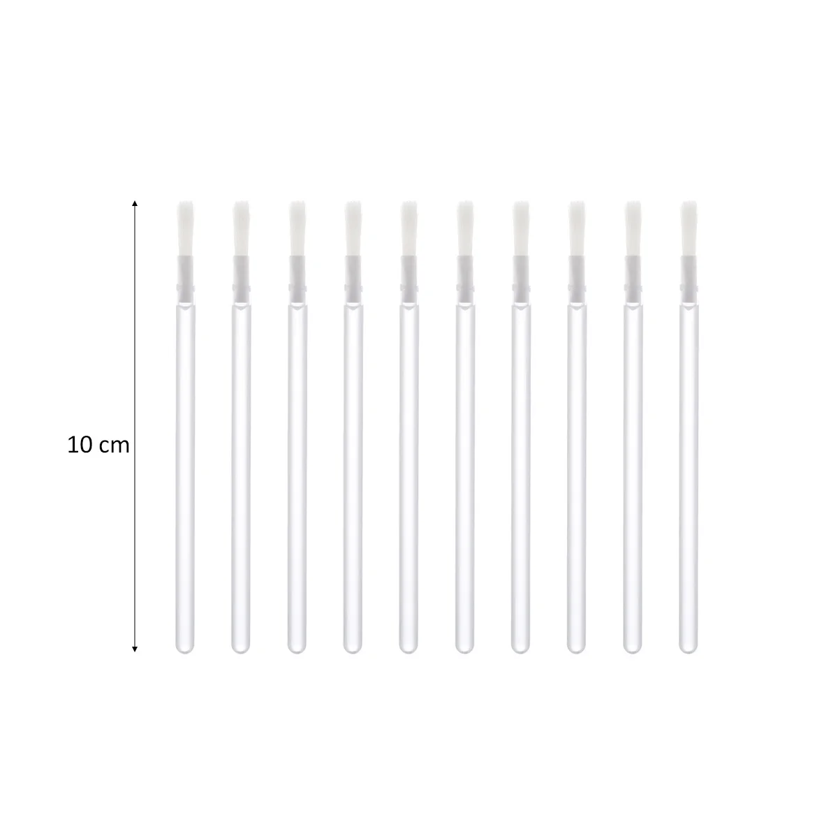 50 pinceles delineadores de labios desechables e higiénicos de un solo uso con punta de precisión, perfectos para principiantes y maquillaje.