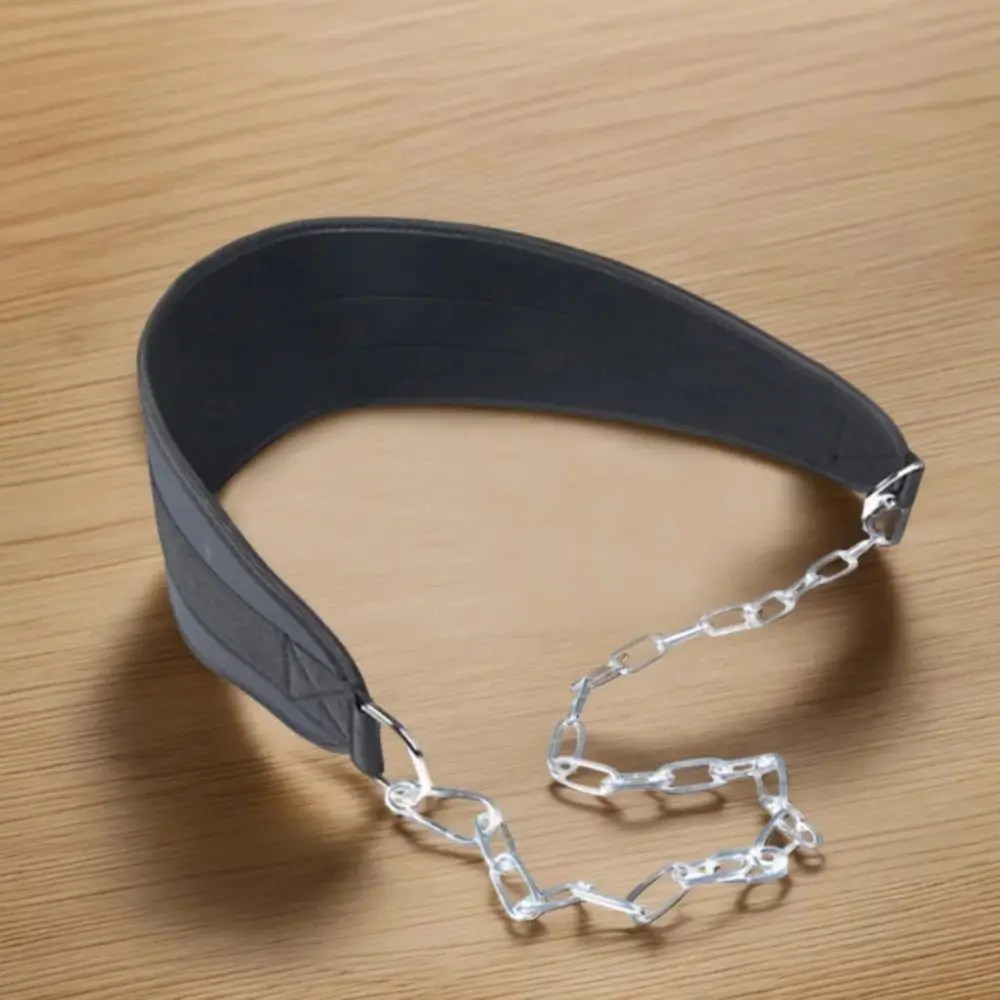 Cinto de mergulho com corrente pull-up cinto de treino equipamentos de fitness cinto de levantamento de peso cinto de cintura pull ups