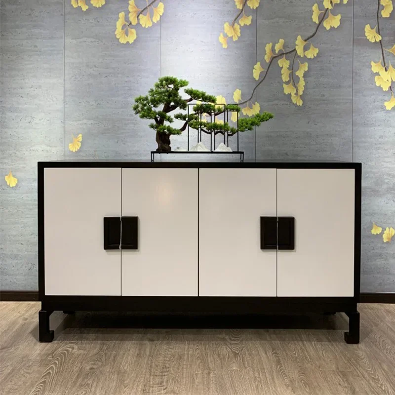 Entrance Cabinet Modern Simple and Light Luxury Style Zen Partition Decorative Locker Shoe Cabinet