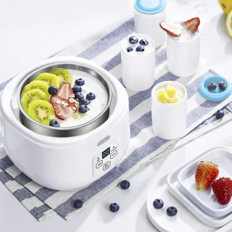 Household mini yogurt machine. Automatic. For homemade fermented items and fresh juice.