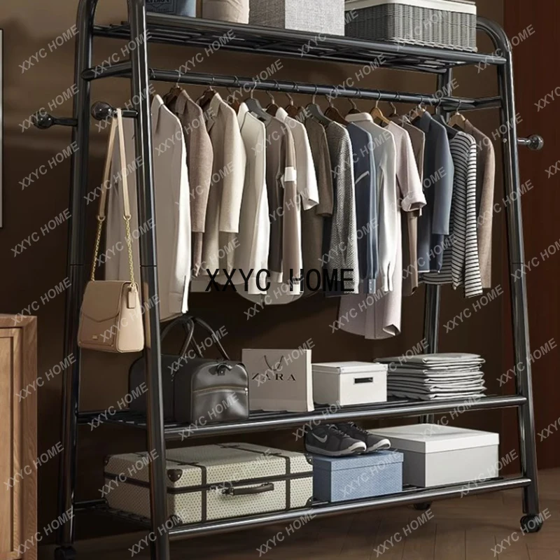 

Big Clothes Shelves Wardrobe Layered Black Apartment Women Wardrobe Organizer Cupboard Szafy Do Sypialni Bedroom Furniture