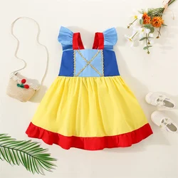 Baby Girl Dress Summer Beautiful Multi Color Girl Dress Cartoon Sweet Beauty Baby Princess Dress (0-5 Years Old)