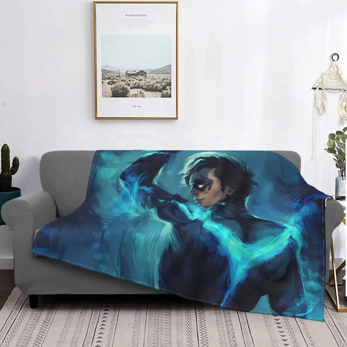 Nightwing 2024 An Ultra-Soft Micro Fleece Blanket