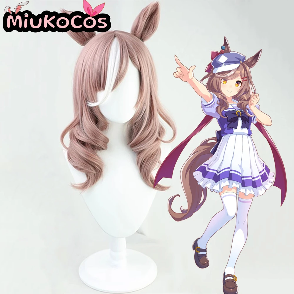 

В НАЛИЧИИ マカカネ булиン Damerイ Brug Matikanetannhauser Косплей Парик MiukoCosplay Game Umamusume:Pretty Derby Косплей