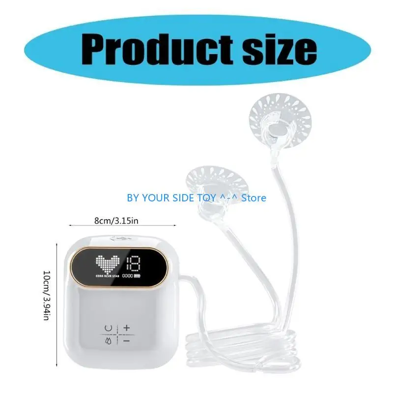 أداة مريحة لتصحيح الحلمة، أداة سحب الحلمة الكهربائية سهلة الاستخدام للأم U6XE #6