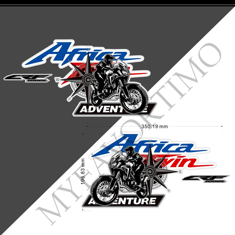 

2019 2020 2021 2022 Aluminium Box Kit Trunk Cases Panniers Luggage Stickers For Honda Africa Twin CRF1100L CRF 1100 AfricaTwin