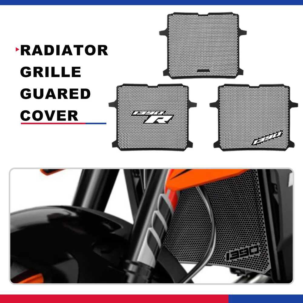 

Motorcycle Aluminium Radiator Protection Grille Guard Cover Protector For 1390 SuperDuke R 2024 2025 1390 Super Duke R Evo