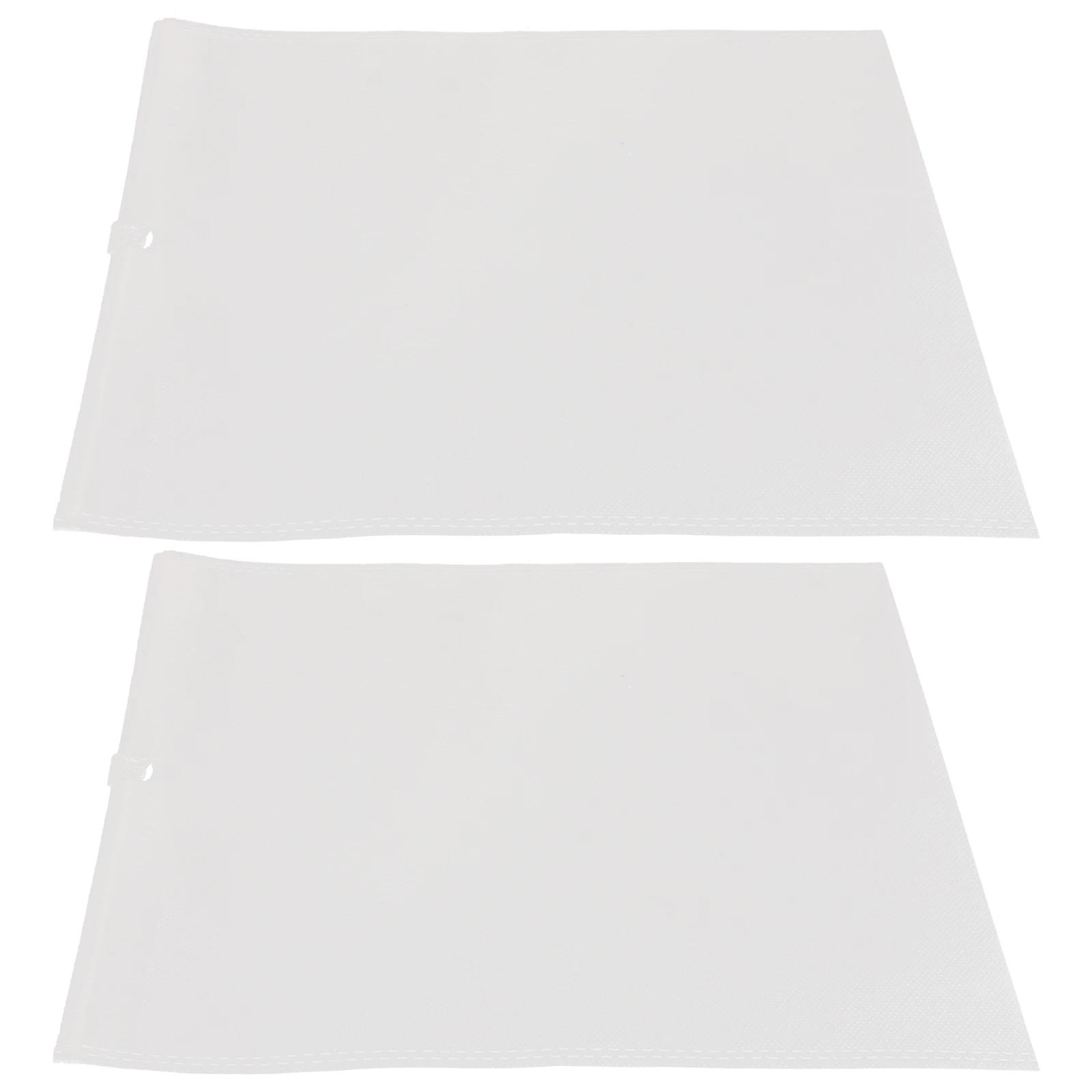 

2pcs White Plain Drawstring Tie-Dye Diy Supply Drawing Bag Bag Making Supply Durable Practical For Color Painting