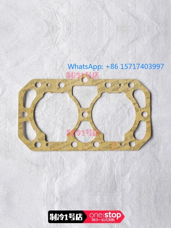 8FC แปดกระบอกสูบคอมเพรสเซอร์วาล์วแผ่นปะเก็นฝาสูบ 37294401 37261901