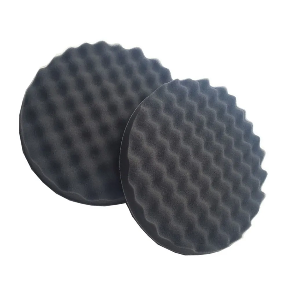 2Pcs Foam Polishing Pad Car Kit Replacement Supplies 05725 8 Inch Auto Compounding Round Single Sided Set Accessories New