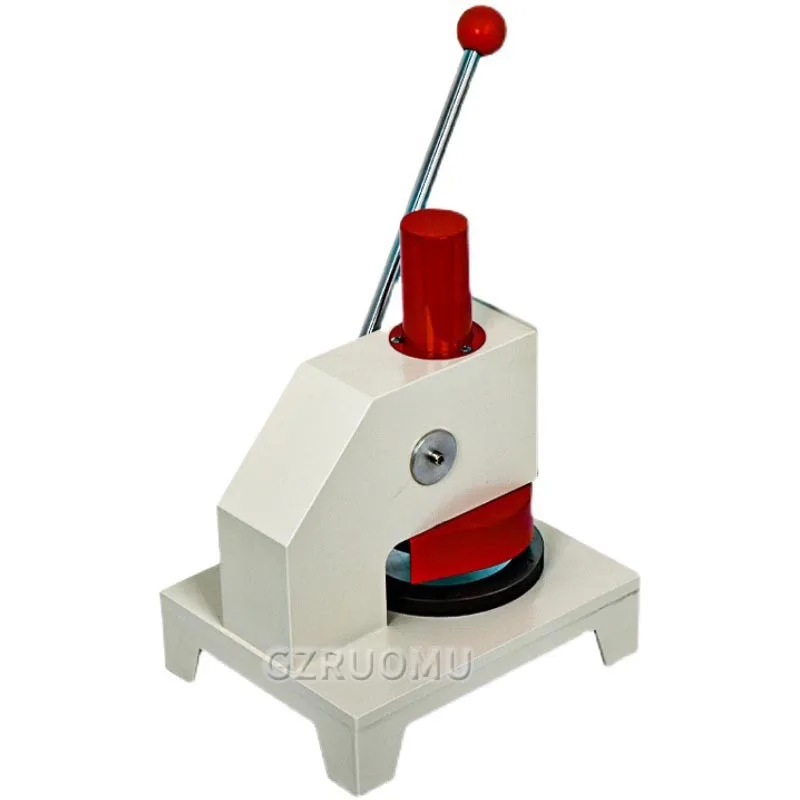 

Hand Press Round Sampler Manual Thickness 1-5mm Circle Sampling Cutter Film Paper Cloth Sampling Cutting Machine 100CM²