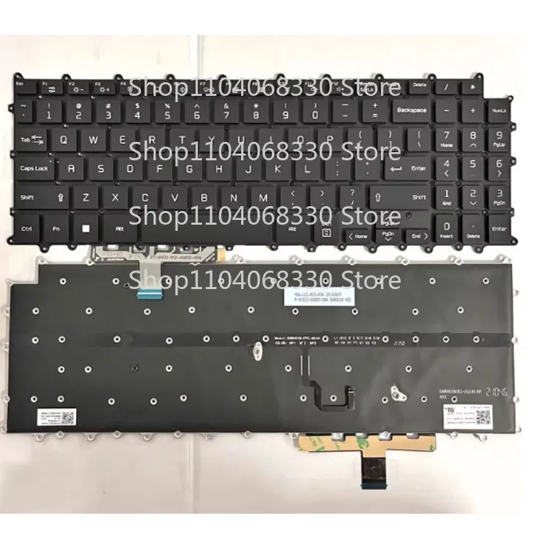 N Applicable to N fo'r LG gram 15Z90P, 15Z95P, 16Z90P, 16Z90PF, 16Z95P notebook keyboards