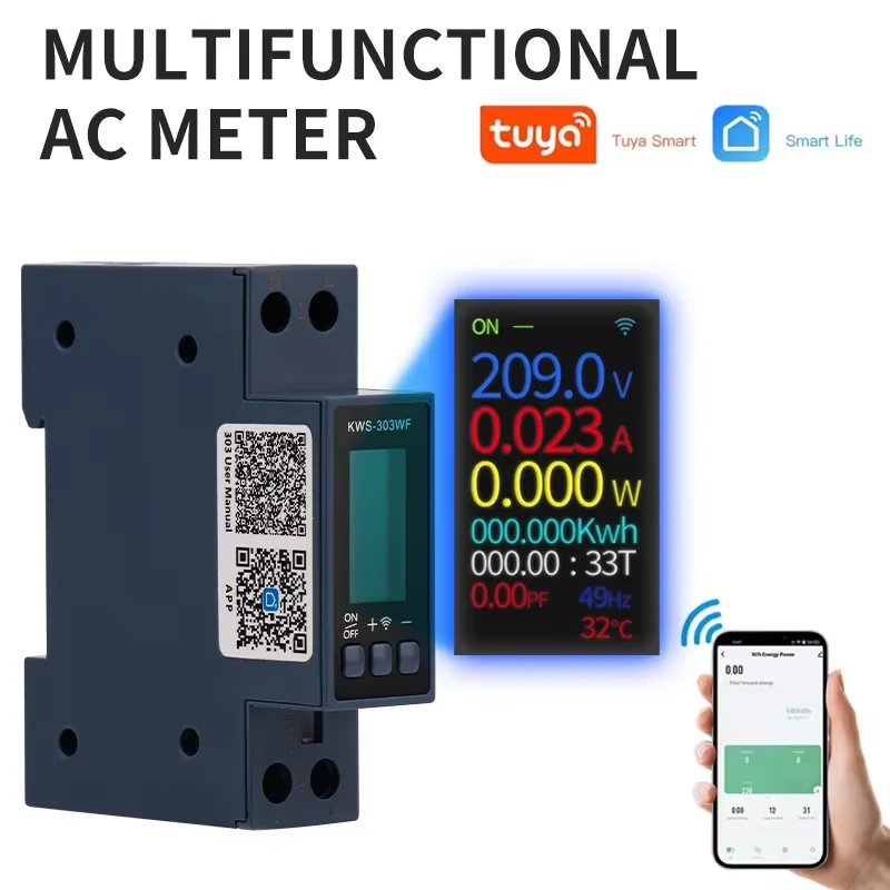 8 In1 Energy Meter …
