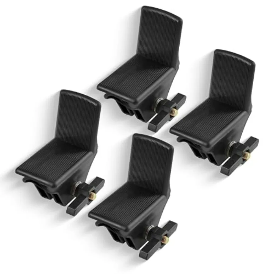 

LoadStop Cartop Rack Brackets for Secure Cargo Transport: Set of 4 Cushioned Supports to Prevent Load Shifting During Travel Id