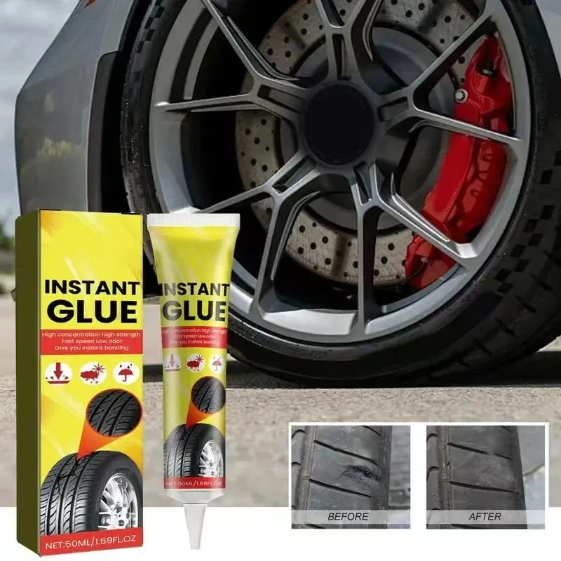 

Tire Plug Glue Tire Leakage Strong Adhesive Sidewall Repair Sealant For Car Gasket Sealer Rubber Adhesive For Truck