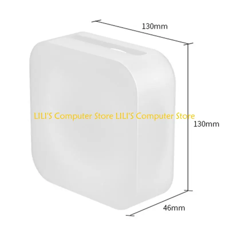 A52B Silicone Protective Shell For Mini 2024 Desktop Computer Shock Absorbing Dustproof Skin Case With Full Port Access