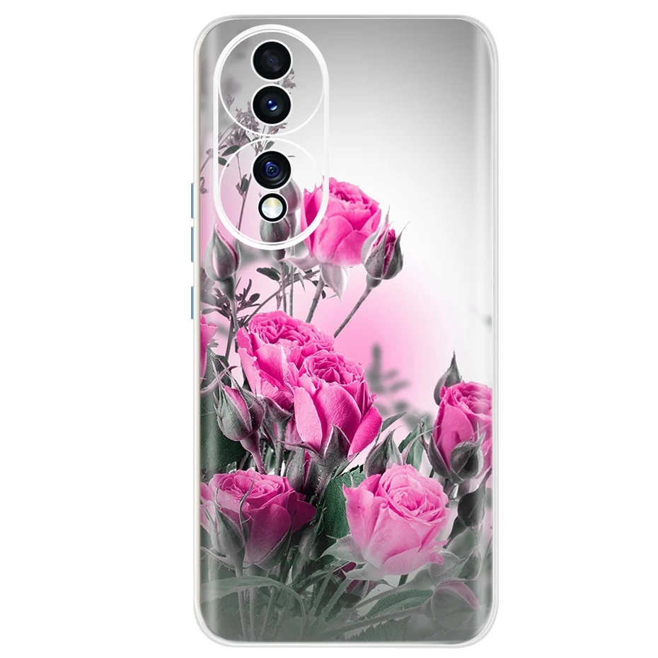 ل Honor 70 حافظة 2022 موضة لينة سيليكون غطاء الهاتف الخلفي حالات لهواوي الشرف 70 5G FNE-AN00 فوندا Honor 70 6.67 "حافظة تي بي يو