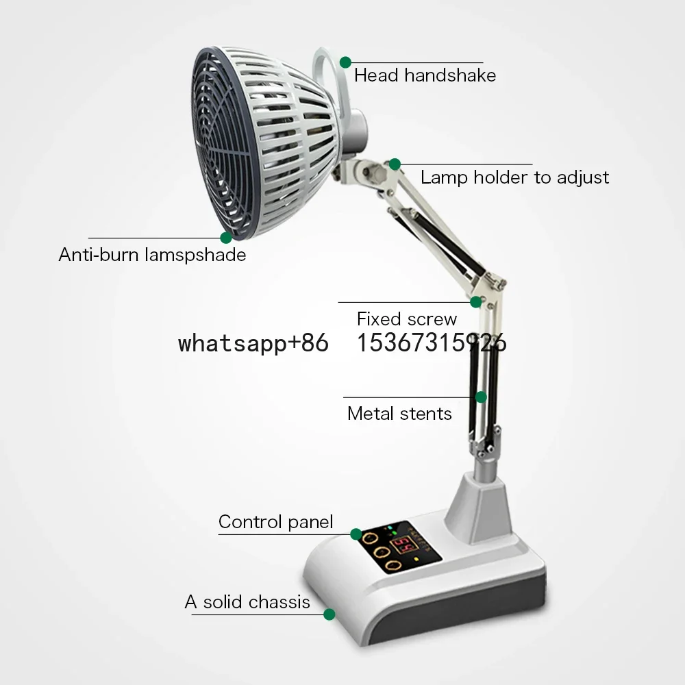 

New design adjustable pdt lamp dome led light therapy beauty equipment 2021