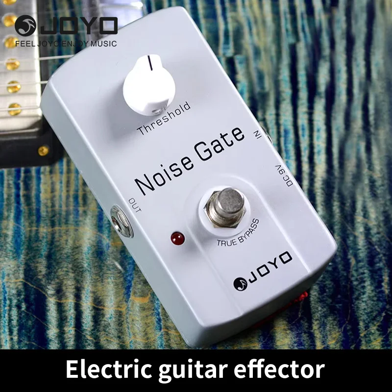

JOYO JF-31 Педаль эффектов для гитары с функцией управления порогом, используемая для вырезания шума от Peals и усилителей