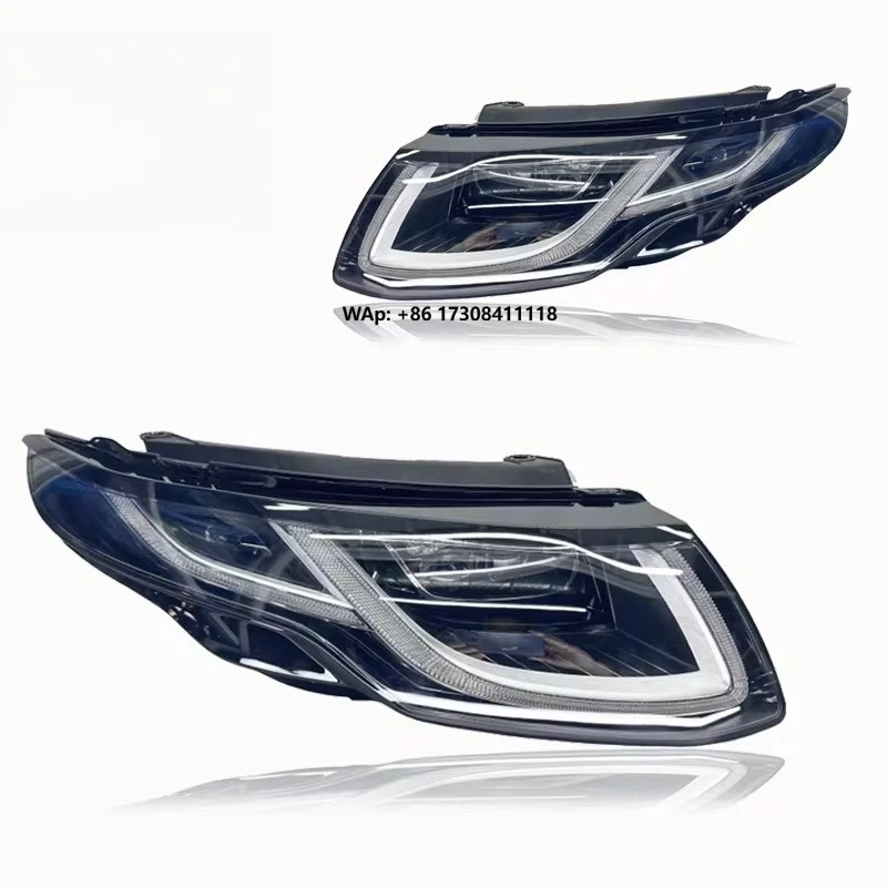 Front Headlight Upgraded High-Level LED Headlight for  Evoque