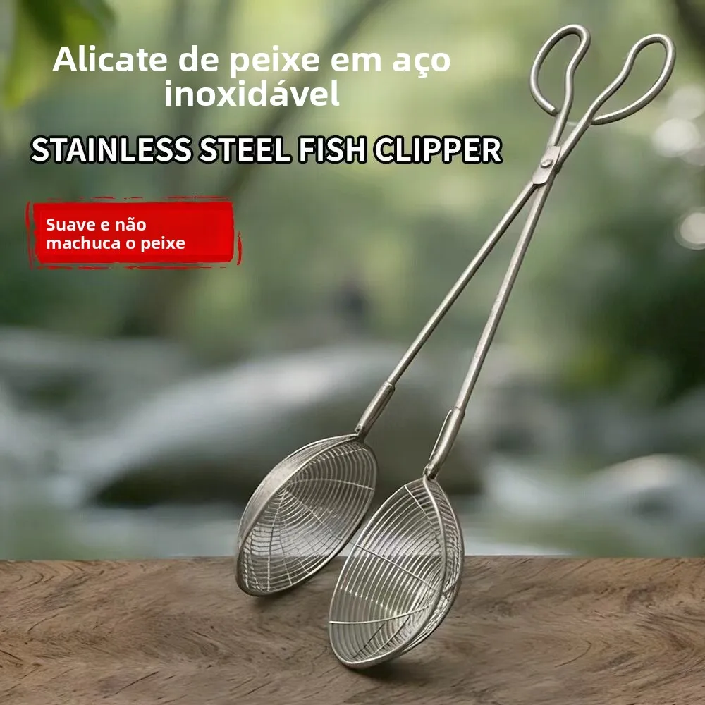 創造的なステンレス製魚販売用クランプ、屋外シーフード釣り用カニクランプ、魚網漏れ防止調理器具