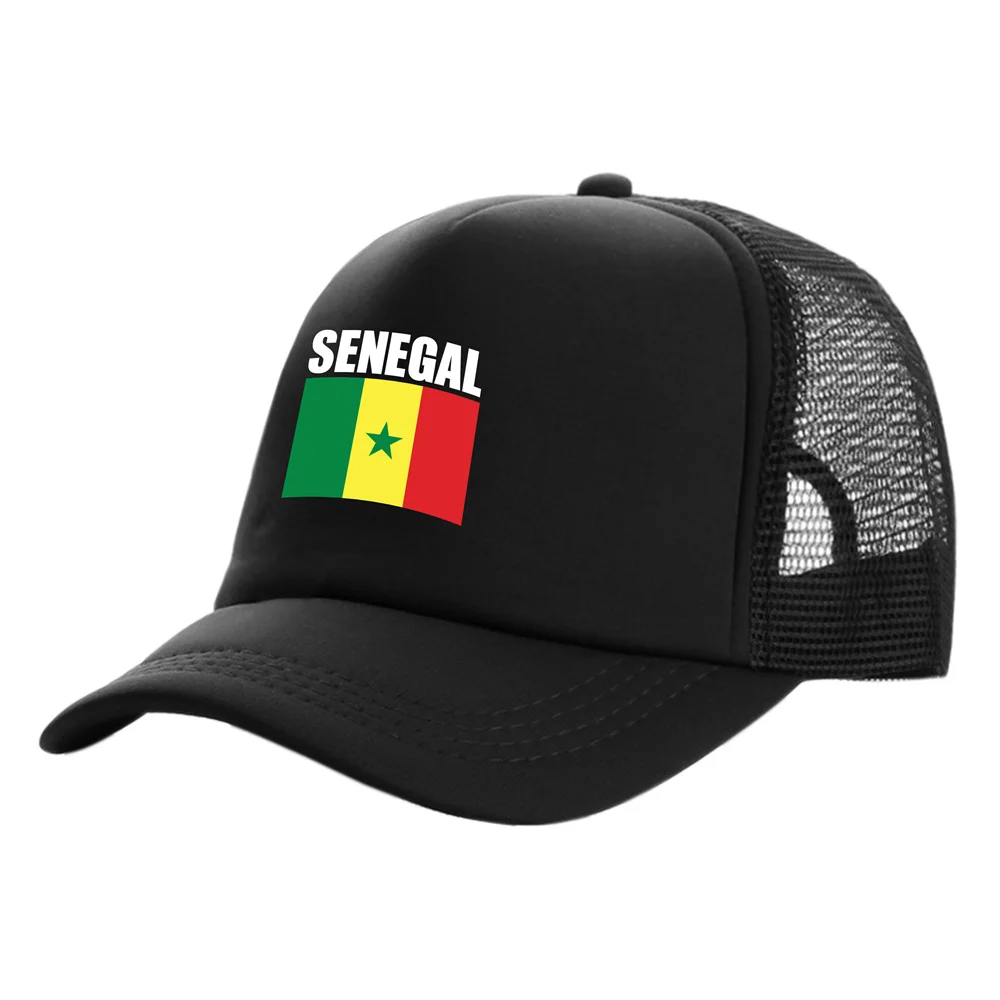 Senegal Trucker Caps Men Senegal Hat Baseball Cap Cool Summer Unisex Mesh Net Caps