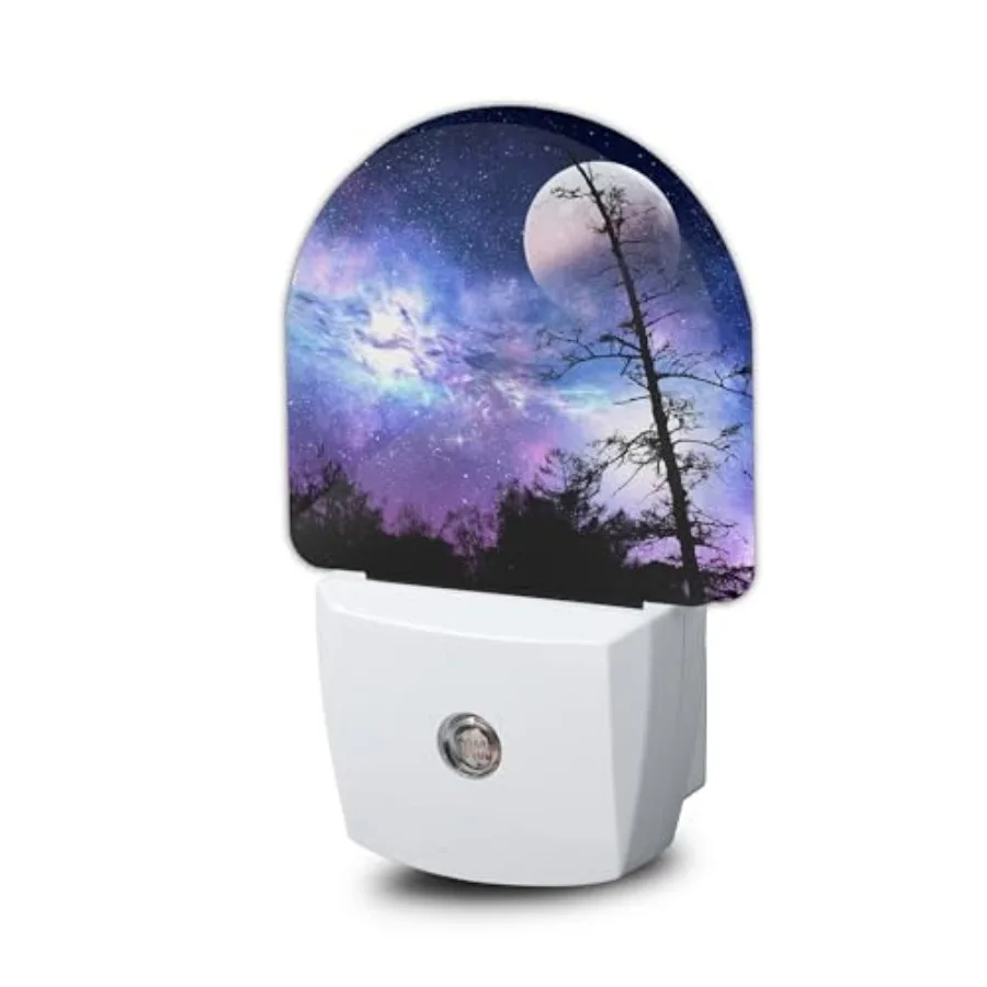 

Light, Moon Night Light Plug into Wall with Dusk to Dawn Sensor, LED Lamp Energy Saving Lights for Men Women Boys Girls, Lamp f