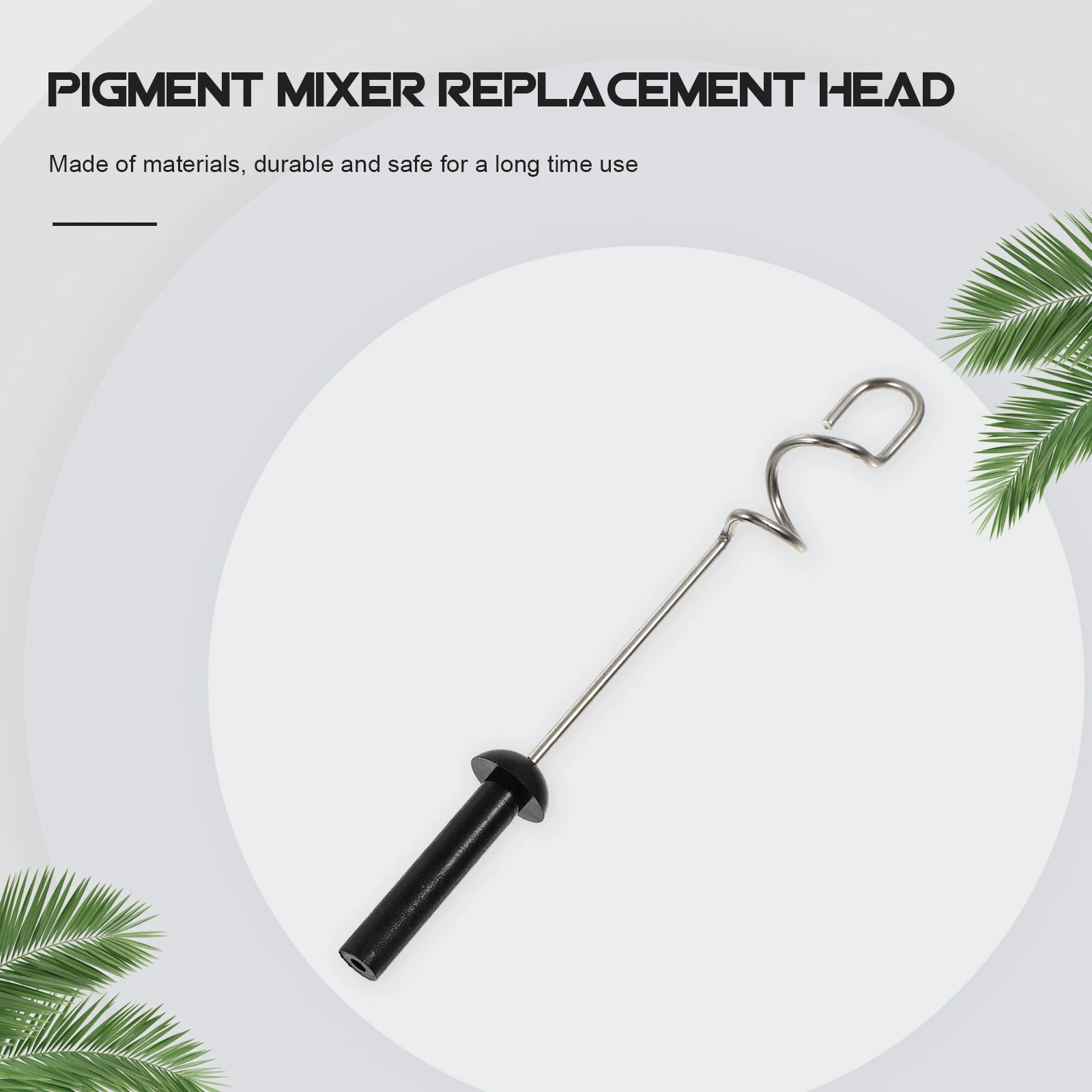 20 pcs Pigment Stirrer Head Spiral Mixing Tool For Glue Powder Durable Color Blending Agitator Art Supplies Painting Tool