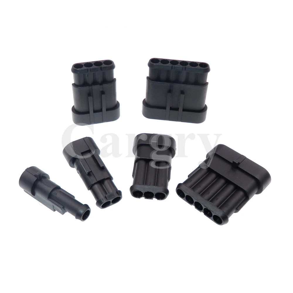 1 Set 1/2/3/4/5/6P Waterproof Car Electrical Plug AC Assembly 282079-2 282103-1 282104-1 282105-1 282106-1 282107-1 282108-1 - Image 5